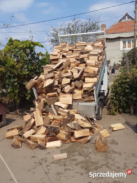 Drewno opałowe kominkowe Docięcie Tanie drewno Dom i Ogród