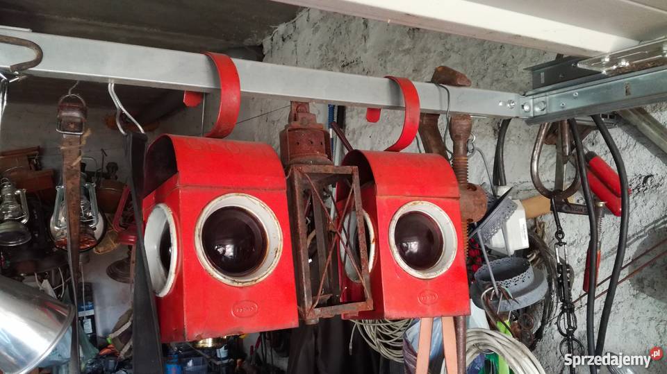 Stara lampa kolejowa naftowa Pozostałe Nysa sprzedam