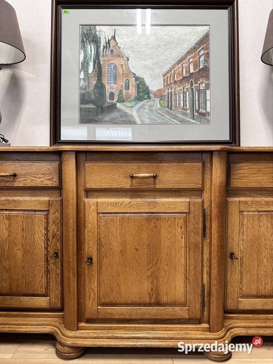zadbana DĘBOWA KOMODA holenderska Komody pomorskie Tczew sprzedam