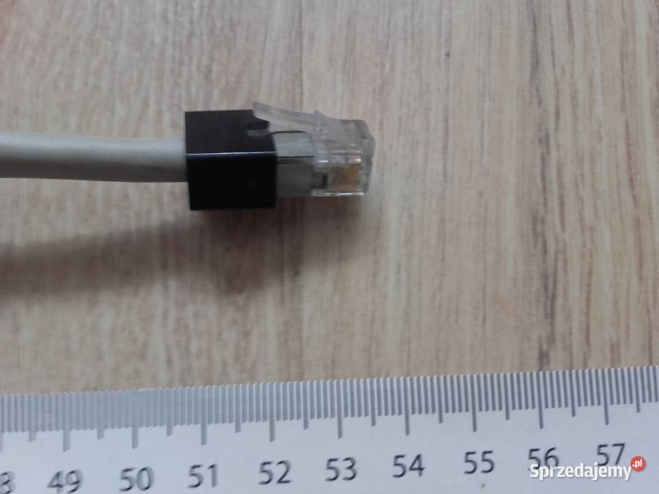 Kabel LAN RJ45 57 CAT 5e kolor jasnoszary czarne kable, taśmy, przedłużacze Bydgoszcz