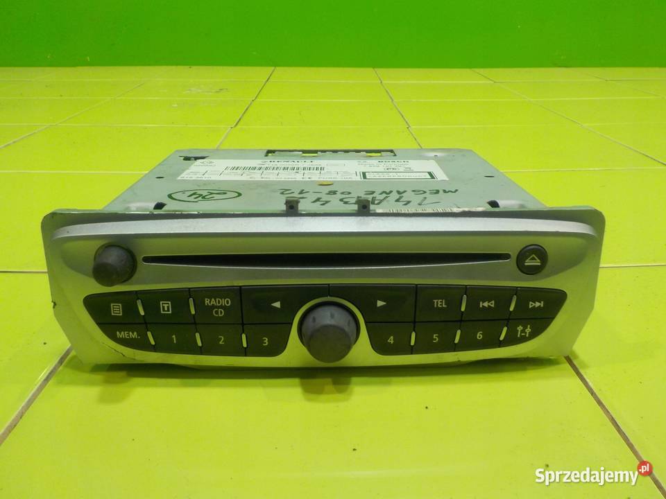 MEGANE III 10r CABRIO 2D radio CD 7649167391 Suków