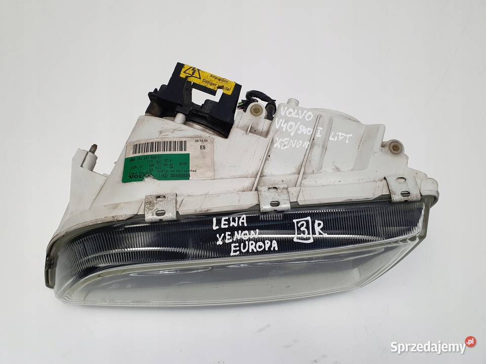 LAMPA Volvo S40 I V40 I lift Xenon LEWY PRZÓD Rudka