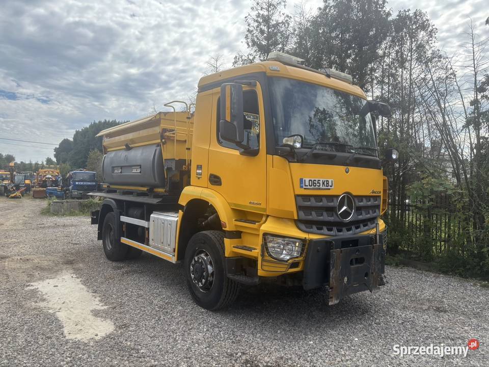 MERCEDES Arocs 1824 piaskarka Solarka 4x4 2016