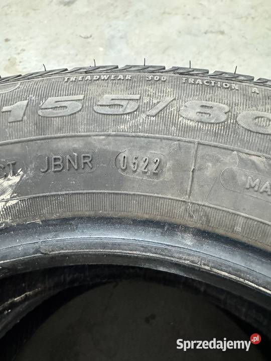 Opony 15580 R13 Fiat Panda 4 sztuki Fulda 2022 Dąbrowa Górnicza