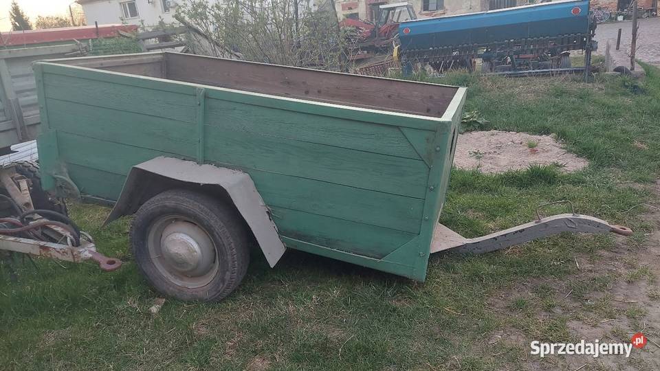 Przyczepka jednoosiowa Przyczepy rolnicze Tyniec nad Ślęzą