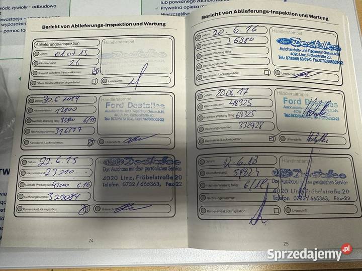 Ford Kuga 20TDCi TITANIUM biXenon półskóra poduszka powietrzna Namysłów