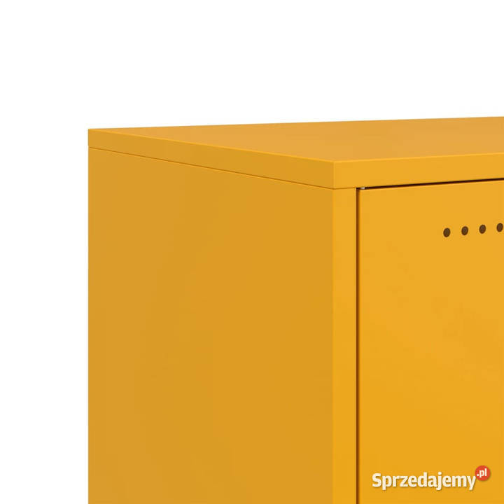 Szafka RTV musztardowa 1005x39x435 stal WM846647 RTV Warszawa