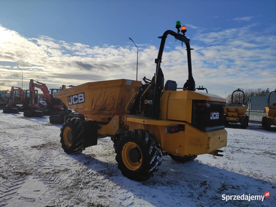 Wozidło budowlane JCB 6 ST 6 ton obrotowe Rok produkcji 2018 Ryżki