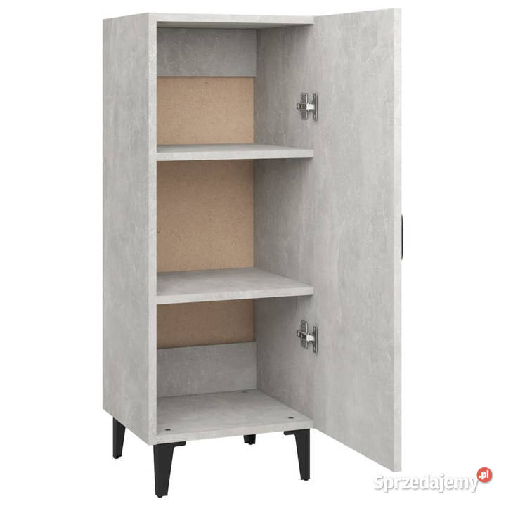 Szafka szarość betonu 345x34x90 materiał Warszawa