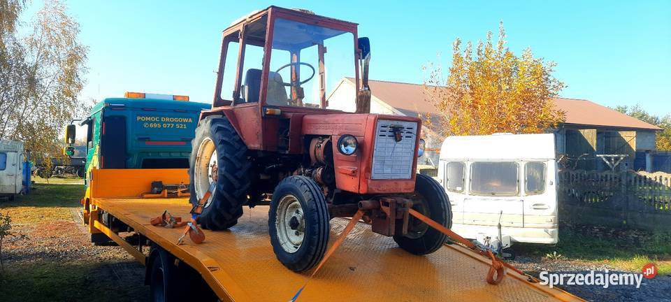 Transport ciągników rolniczych maszyn rolniczych Transport towarów Złoczew