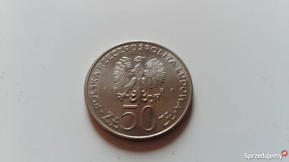 Moneta 50 Światowy Dzień Żywności 1981 Numizmatyka Wrocław