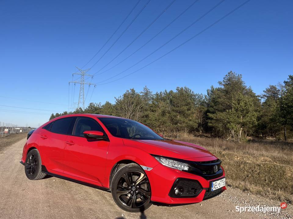 Honda Cicic X 2017 Serwisowana oryginał VAT marża Ełk