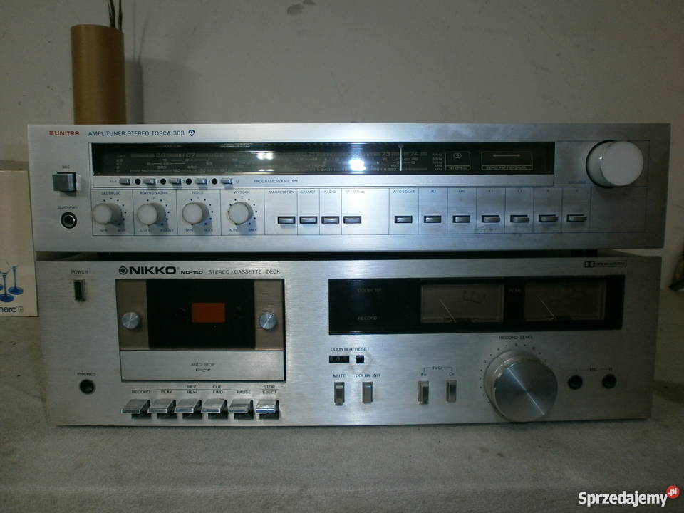sprzedam amplituner Tosca magnetofon Warszawa