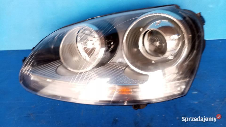 LAMPA PRAWY LEWY PRZÓD KOMPLET EU XENON VW GOLF Nowy Tomyśl
