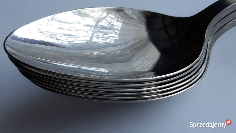 Łyżki obiadowe BAKELIT Gerlach sztućce PRL Dąbrowa Górnicza