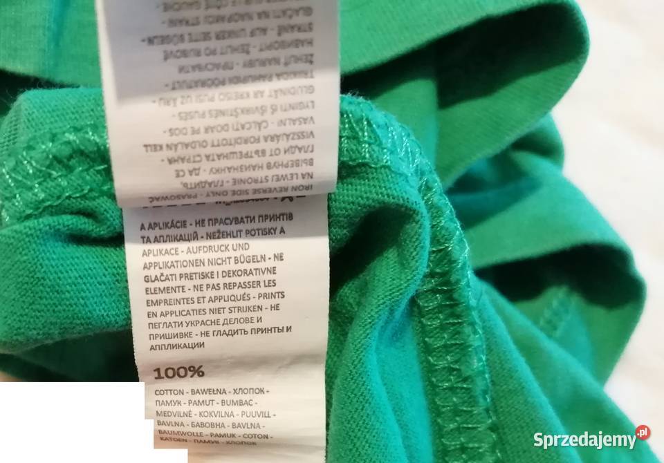 Koszulka krótki rękaw zielona 110 Reserved Rozmiar 110 Czeladź