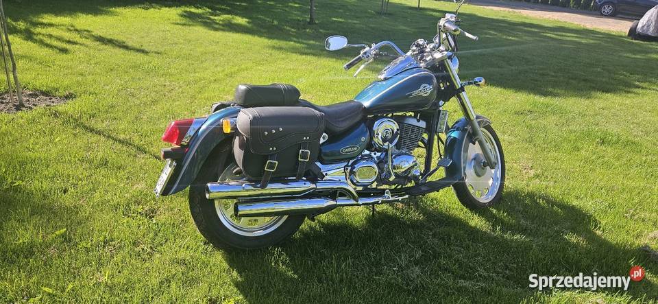 DAELIM DAYSTAR VL125 kufry Motocykle, skutery, quady Krajenka