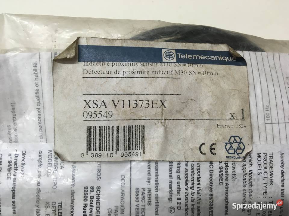 Czujnik indukcyjny TELEMECANIQUE XSAV11373EX Brzoza sprzedam