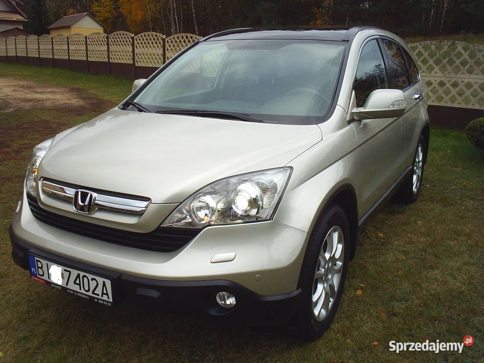 HONDA CRV III 22D 140 6MT EXECUTIVE 67SALON pierwszy właściciel podlaskie Białystok sprzedam