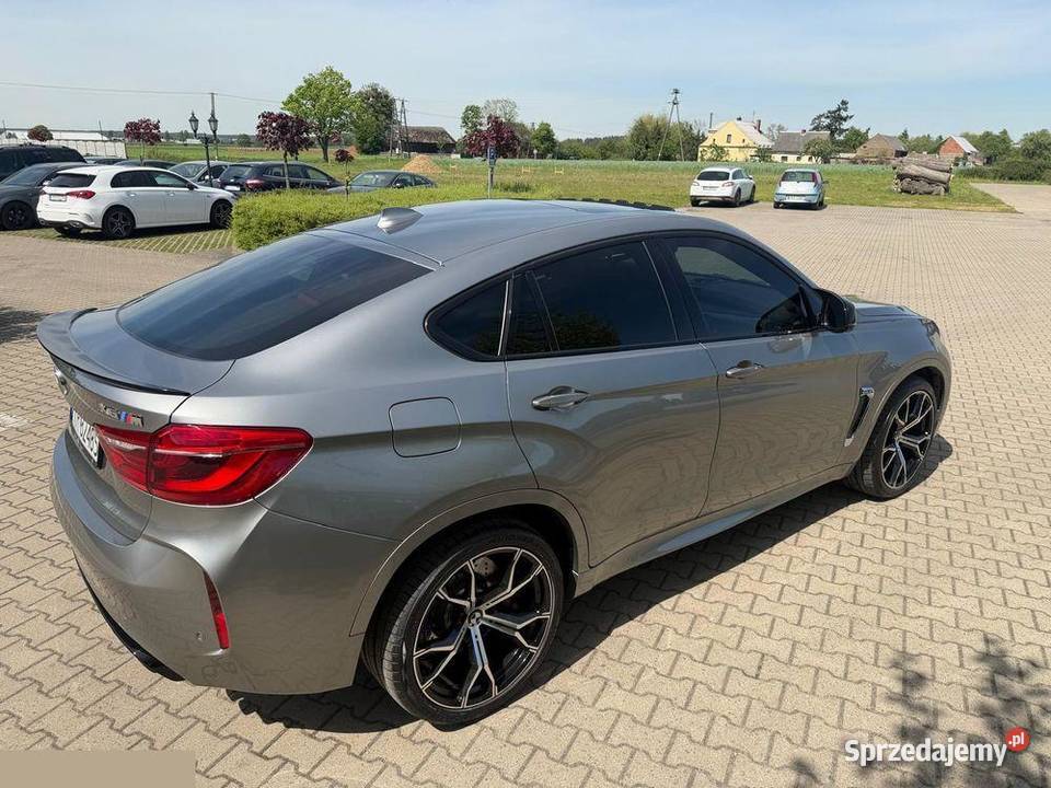 BMW X6M 44 benzyna 575 2017r Stan perfekcyjny