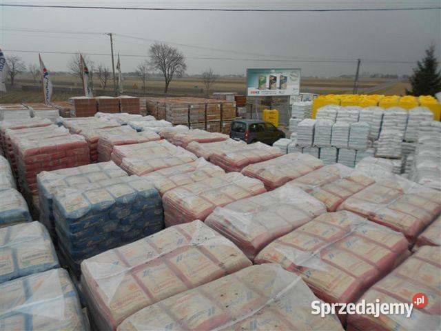 Cement CEMEX CEM 425 R 580 netto CZERWONY Cementy, wapno i kruszywo Będków