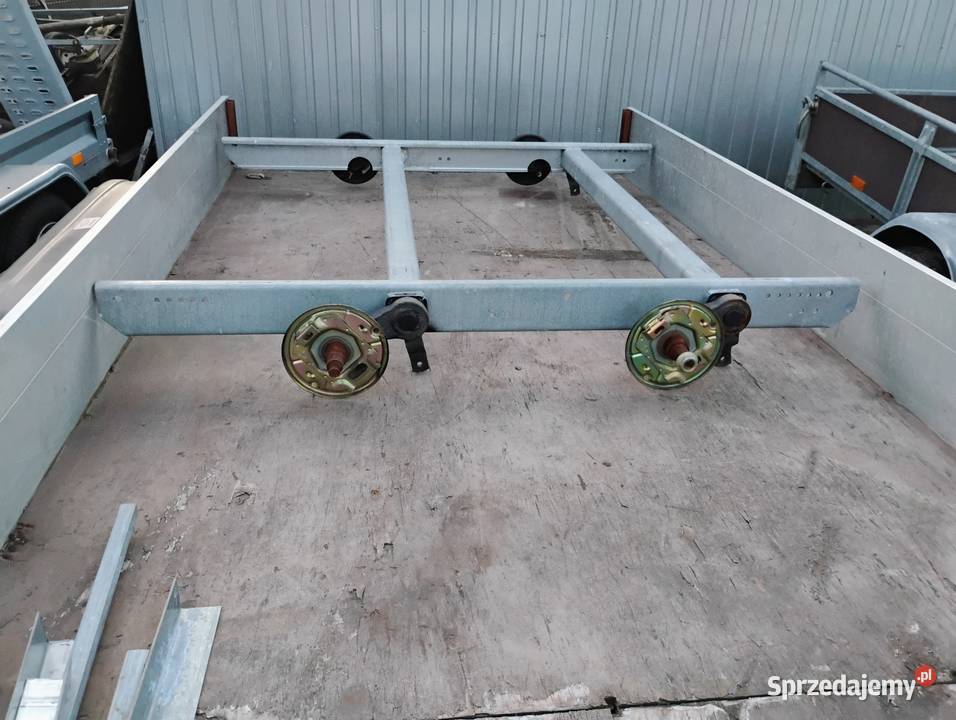 Przyczepa firmy Trebbiner 390x180 Dmc 2500 Kalisz