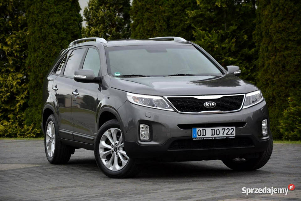 Kia Sorento Lift 4x4 Skóry Ledy bixenon Kamera elektrochrom. lusterko wst. Motoryzacja Ostrów Mazowiecka