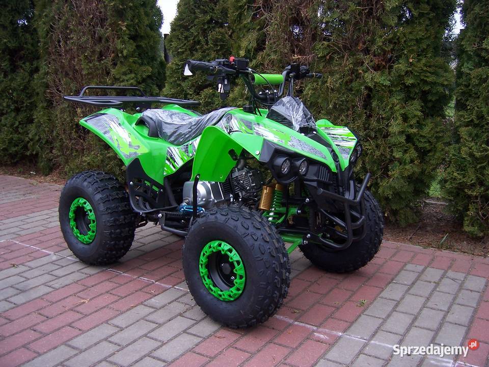 Quad KXD 125 półautomat 31 Warrior Bombardier Goleniów