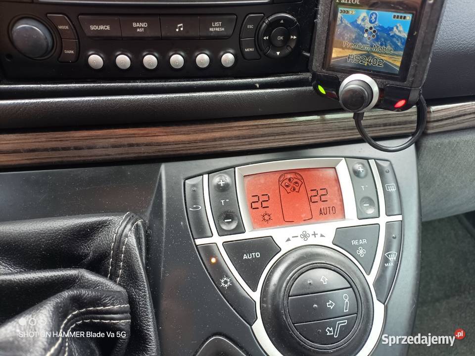 Citroen C8 20 HDI ośmioosobowy welurowa tapicerka