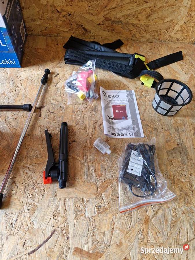 Opryskiwacz akumulatorowy plecakowy 16L Lekki wielkopolskie Głogowa