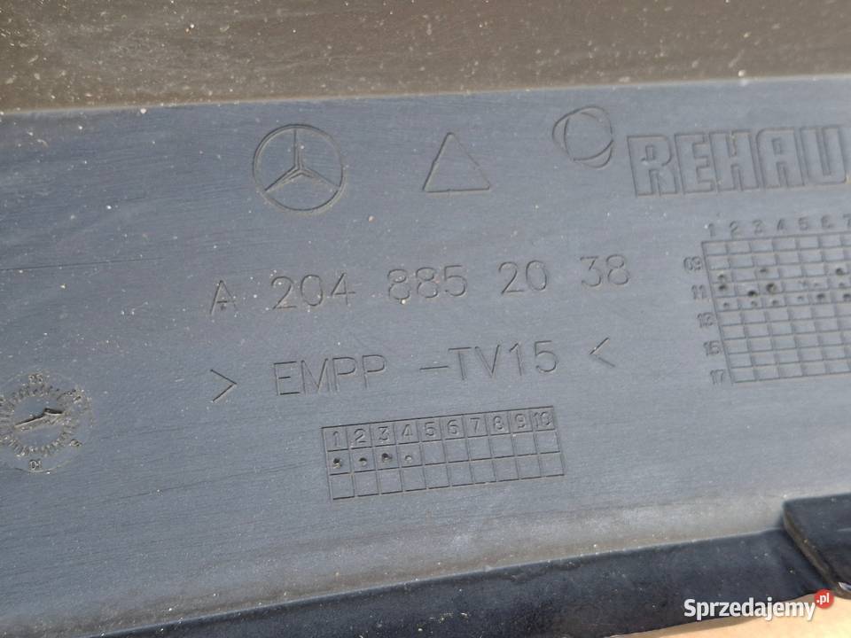 MERCEDES CKLASA W204 LIFT KOMBI ZDERZAK TYŁ lubuskie Bieleń