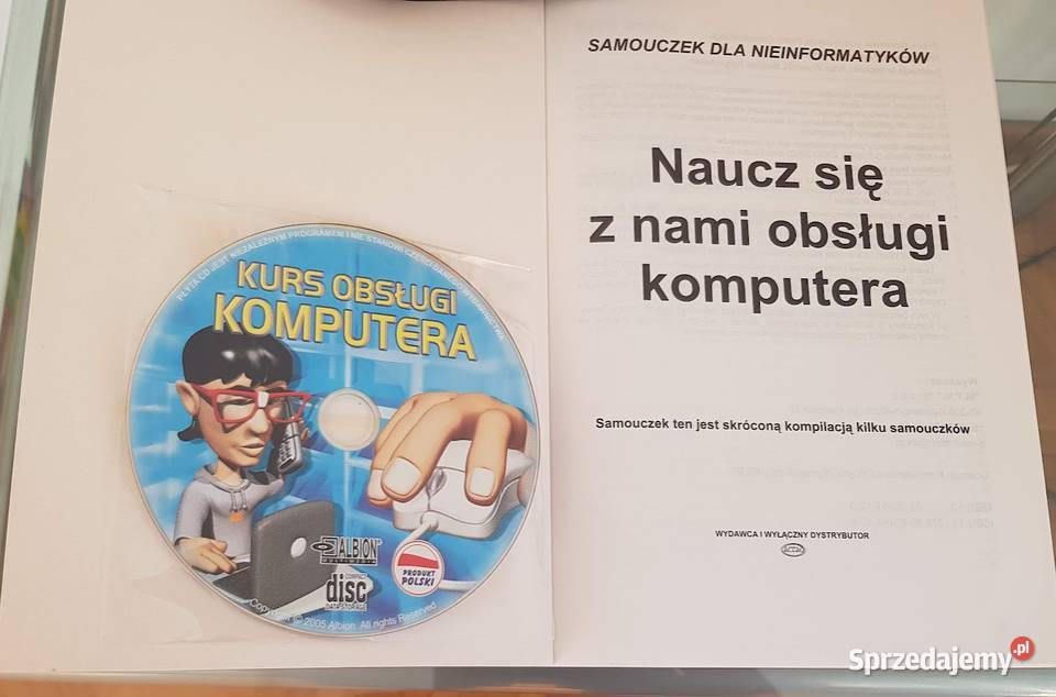 Płyta CD z serii Kurs obsługi komputera 4 sztuki Zielona Góra sprzedam
