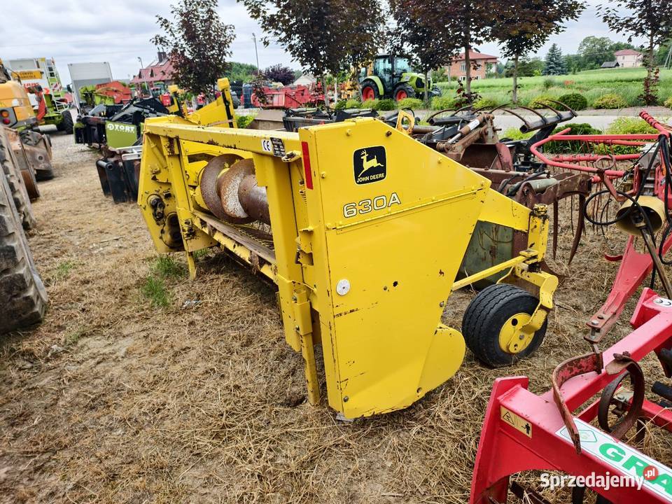 Podbieracz do trawy pickup John Deere 630a nieuszkodzony lubelskie Gutanów