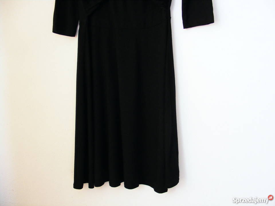 Sukienka długa czarna rozmiar 38 czarny Spódnice i sukienki Oborniki Śląskie