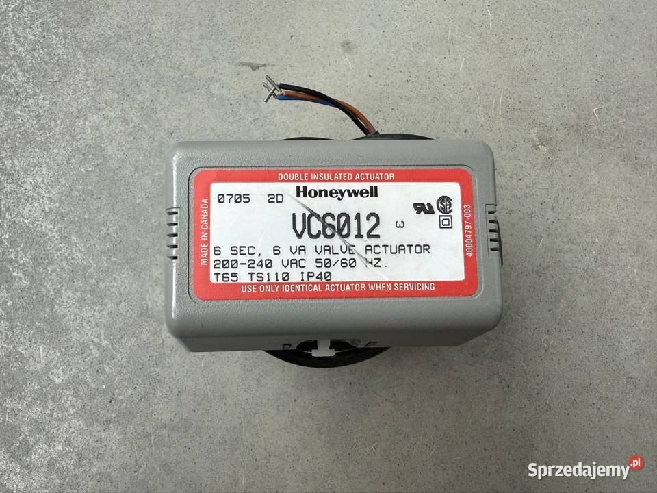 Zawór Honeywell VC6012 Głowice i zawory Gdańsk sprzedam