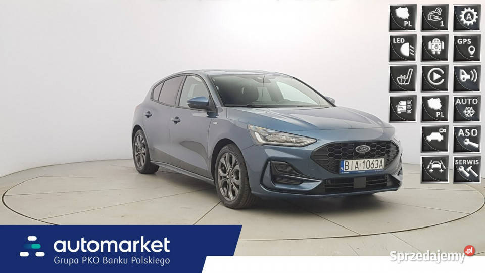 Ford Focus 10 EcoBoost mHEV STline X Z Polskiego automatyczna Warszawa