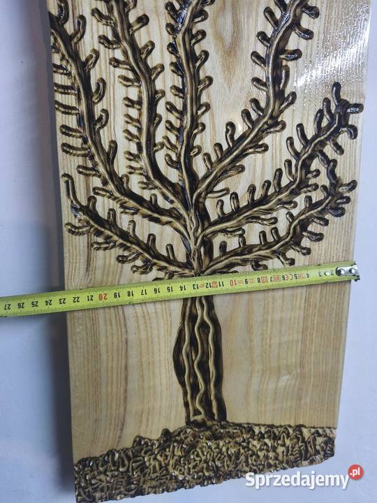 Płaskorzeźba drzewo lubelskie
