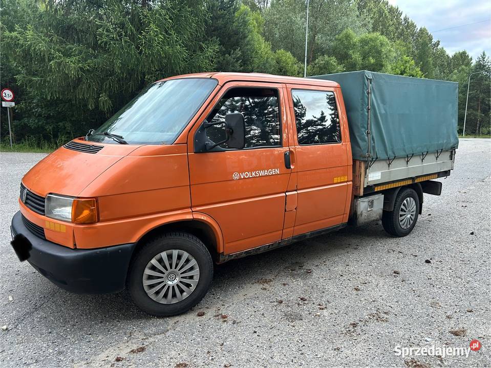 Vw t4 19d doka brygadówka manualna Katowice