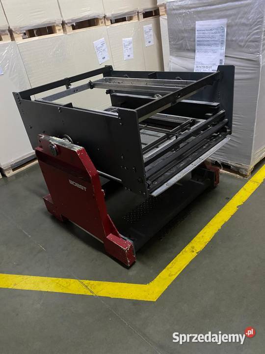 Bobst MakeReady table stół Nowy Tomyśl
