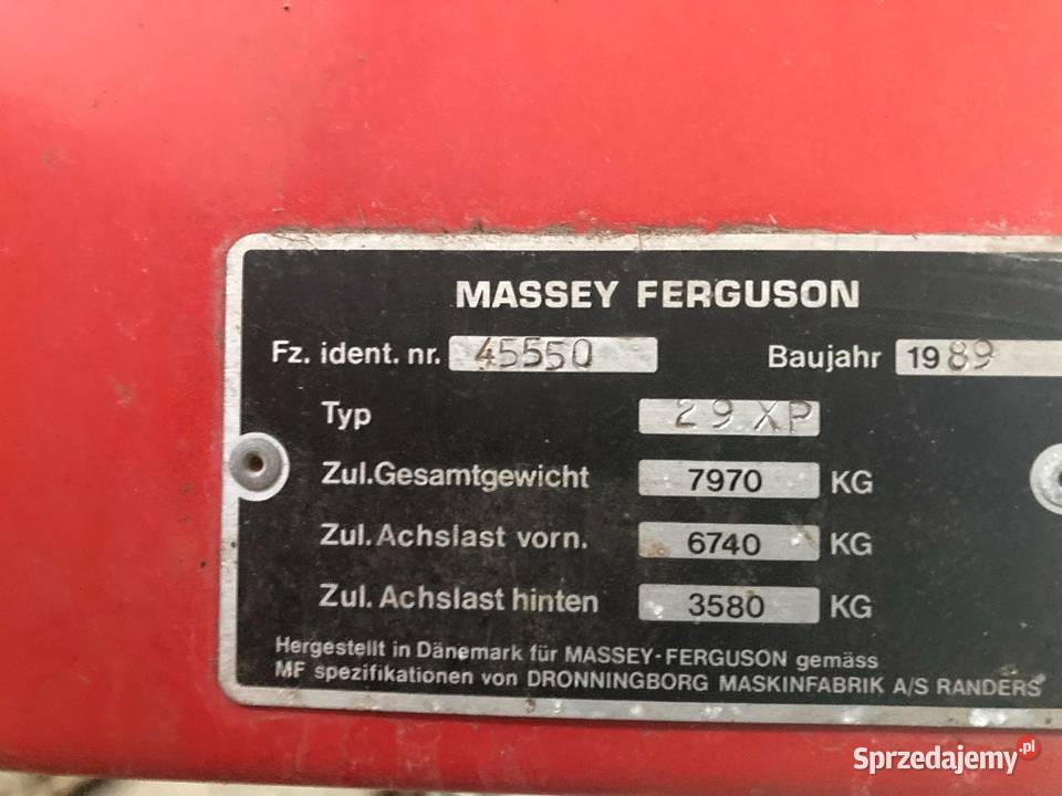 Kombajn Zbożowy Massey Ferguson 29XP Iłża sprzedam