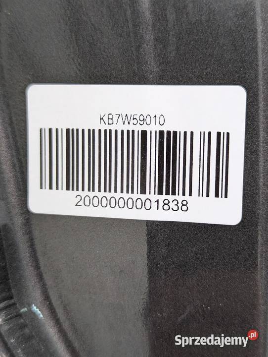 DRZWI LEWY PRZÓD MAZDA CX5 KB7W59010 KOD LAKIERU