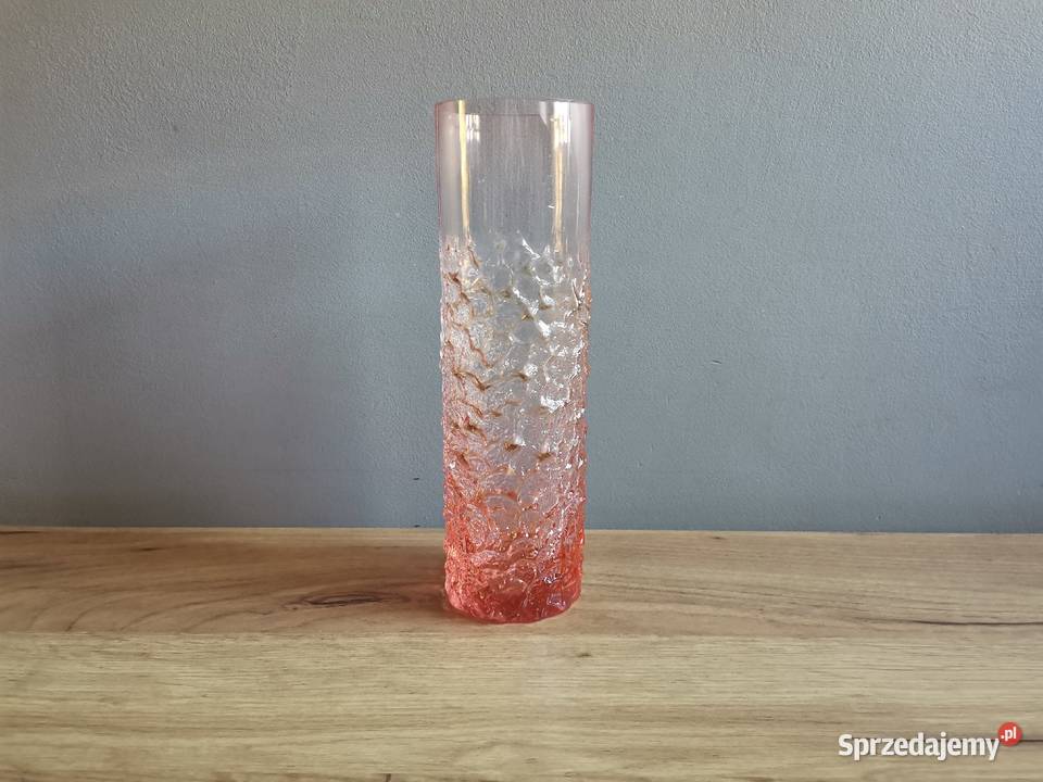 Stary unikatowy wazon huta Krosno projekt