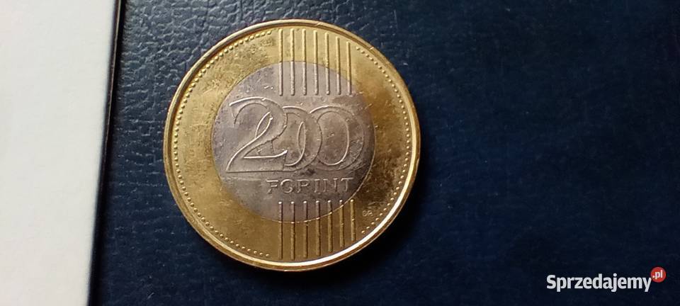 Stare monety 200 forint 2010 Węgry Lesko