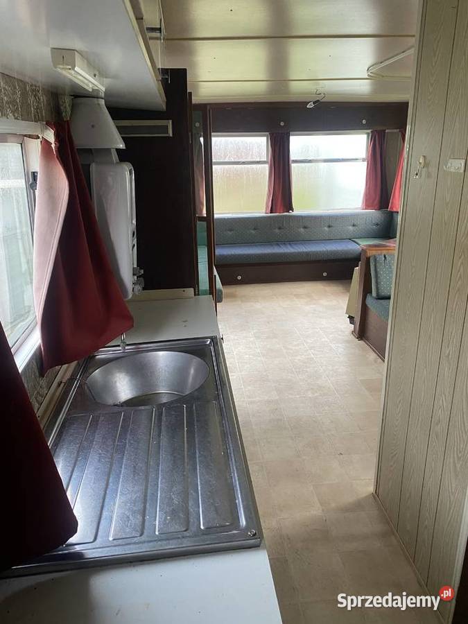 Domek holenderski angielski przyczepa kempingowa Ackermann zachodniopomorskie