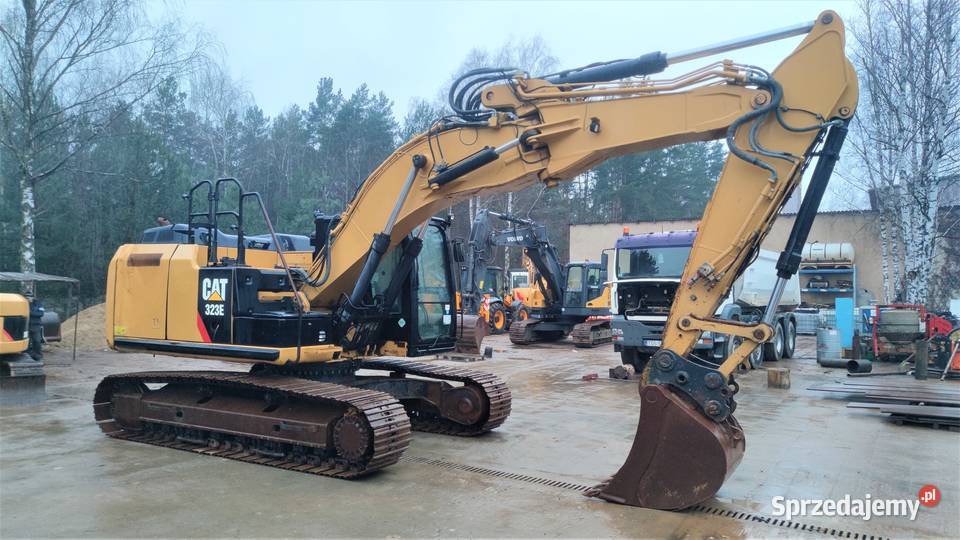 Koparka gąsienicowa CATERPILLAR 323E CAT 323 E świętokrzyskie Ostrowiec Świętokrzyski
