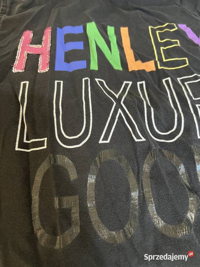 Henleys Luxury Goods Tshirt koszulka z krótkim podkarpackie Jasło sprzedam