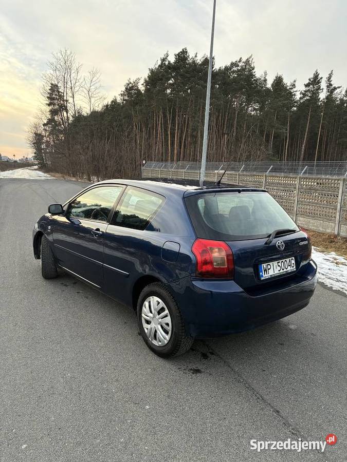 Toyota Corolla 14 VVTi nowe opony serwisie manualna Wielka Nieszawka