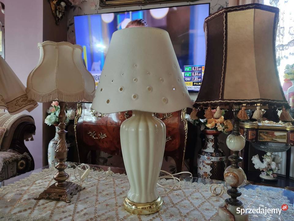 stare oryginalne lampa lampka limoges wypredaż Lampy stołowe i nocne Gorzów Wielkopolski