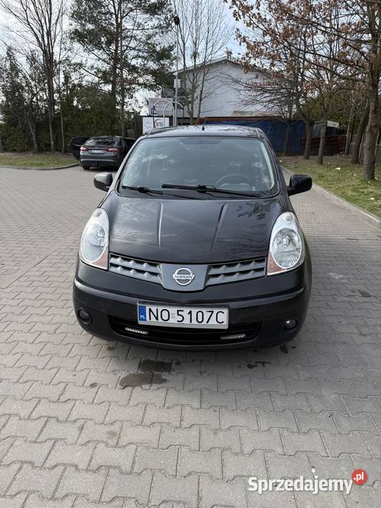 Nissan notę sprawny OC ważne nowe amortyzatory Hatchback warmińsko-mazurskie Olsztyn
