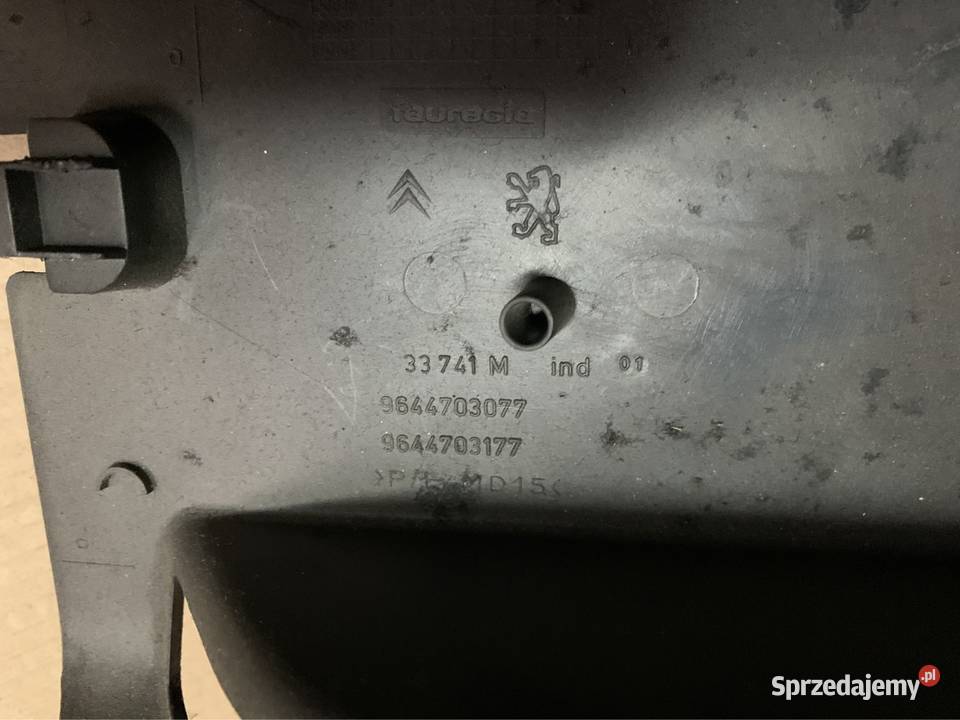 9644703077 osłona obudowa stacyjki peugeot 407 Szczecin